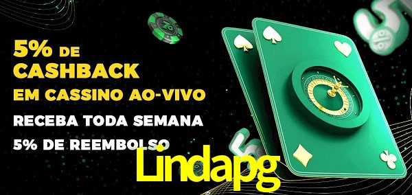 Promoções do cassino ao Vivo Lindapg